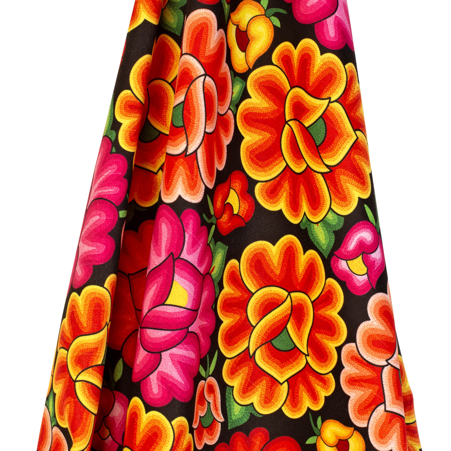 TELA TIPO SEDA DISEÑO 1001 FLORAL CHIC X METRO