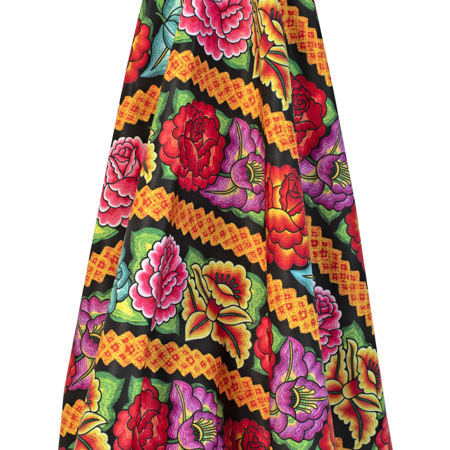 TELA TIPO SEDA DISEÑO 203 CADENILLA X METRO