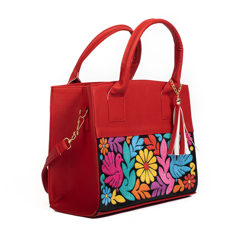 BOLSA CRISTY TX PAVO REAL MULTICOLOR