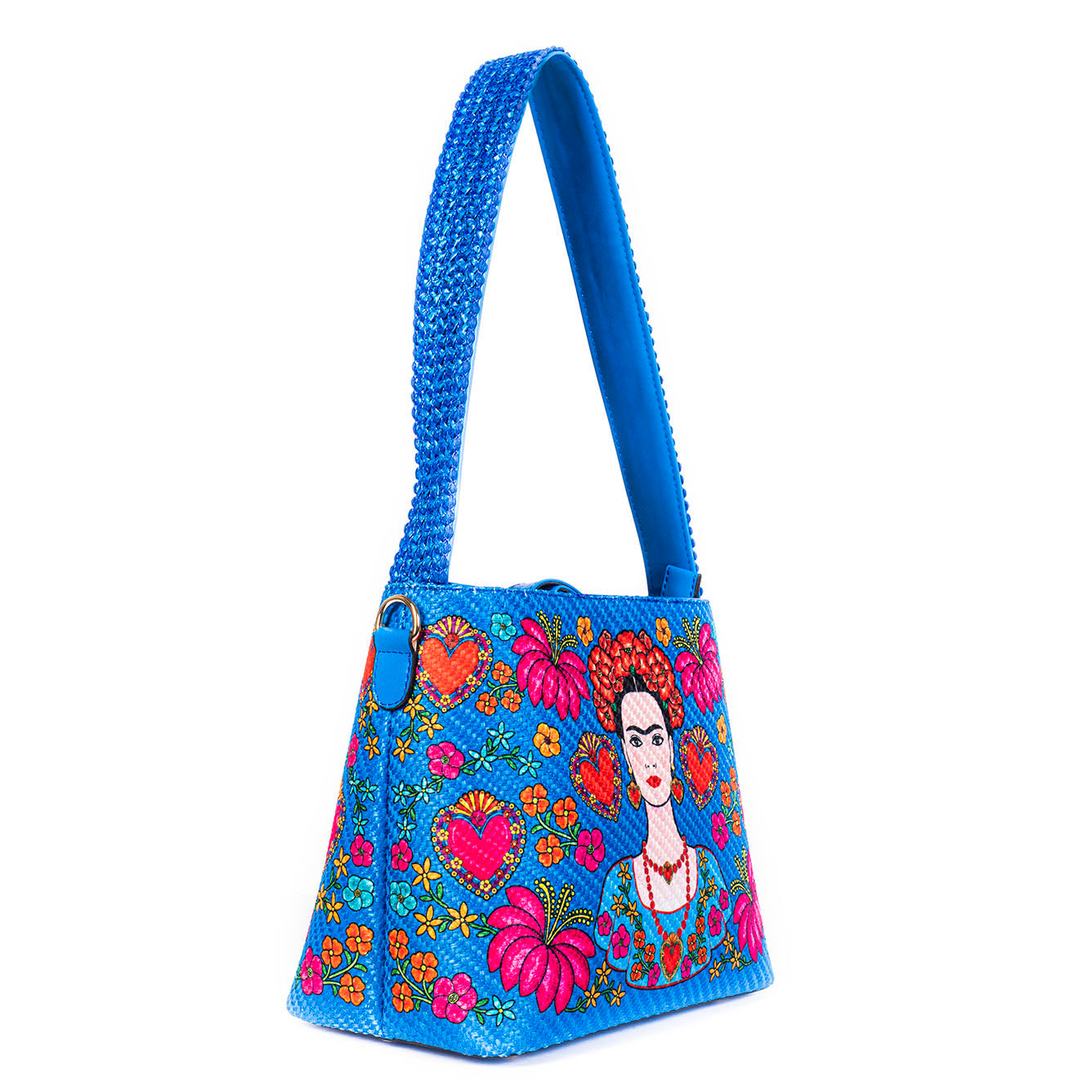 BOLSA YAMI DISEÑO OAXAQUEÑA F/AZUL