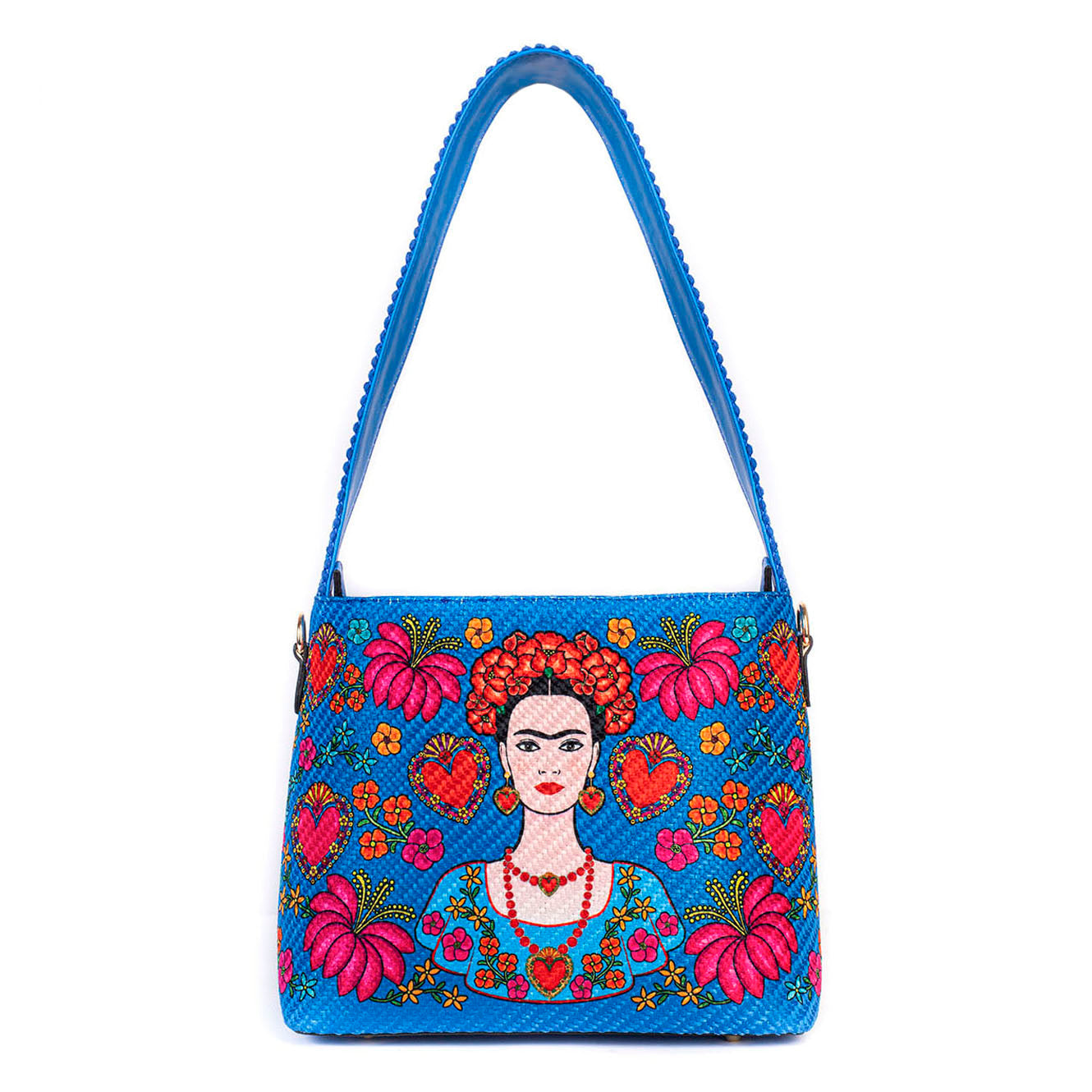 BOLSA YAMI DISEÑO OAXAQUEÑA F/AZUL
