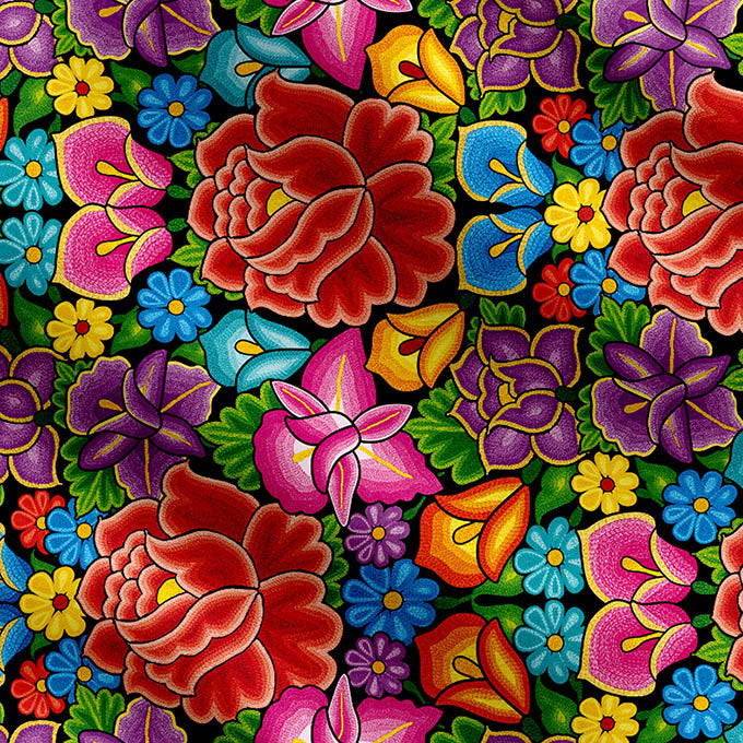 TELA TIPO SEDA DISEÑO ABRIL X METRO