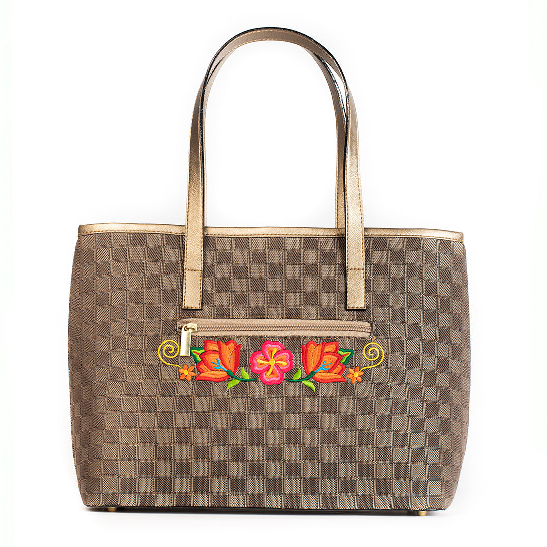 BOLSA THALIA FLOR NARANJA LONETA