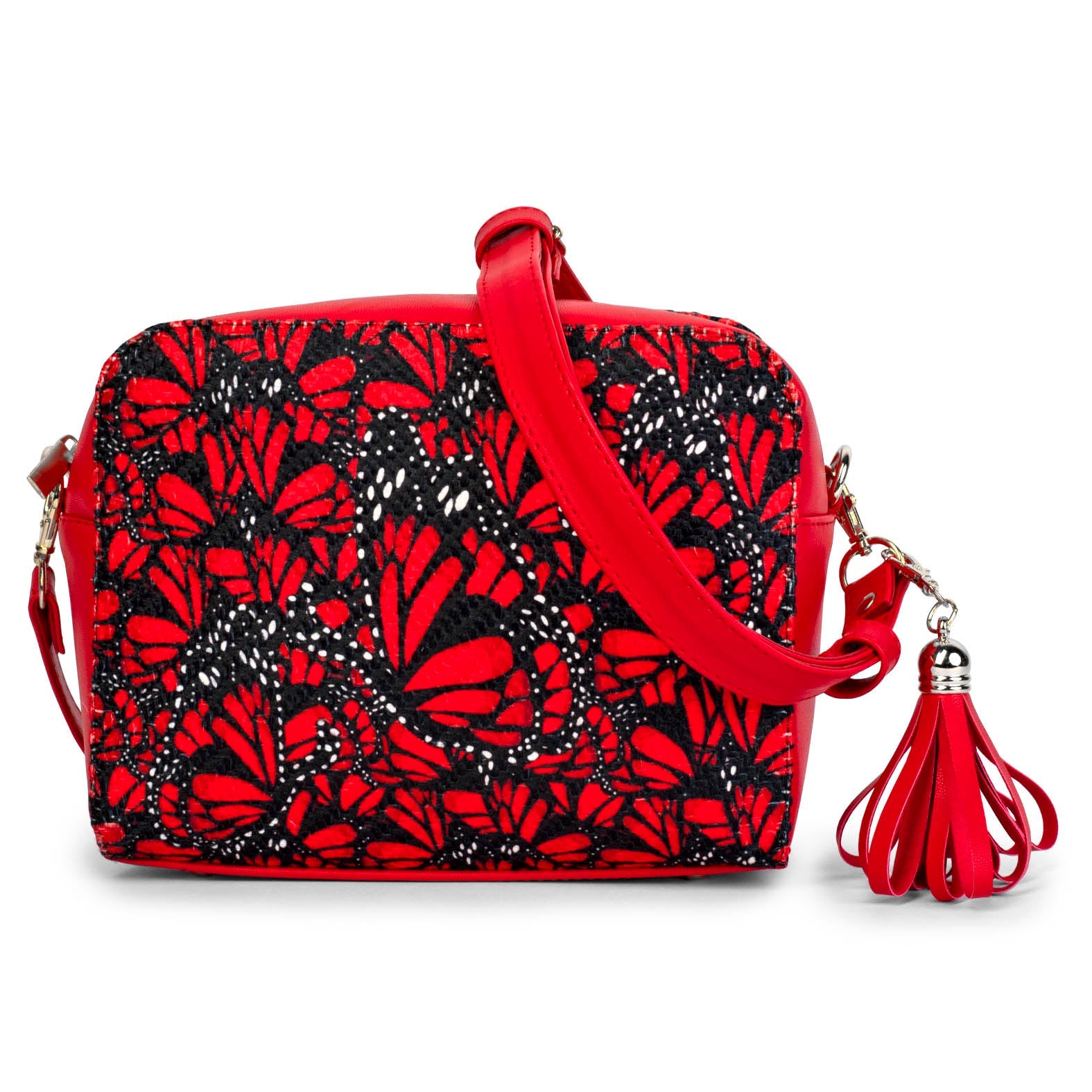 BANDOLERA CAROLINA XHIAA / ROJO