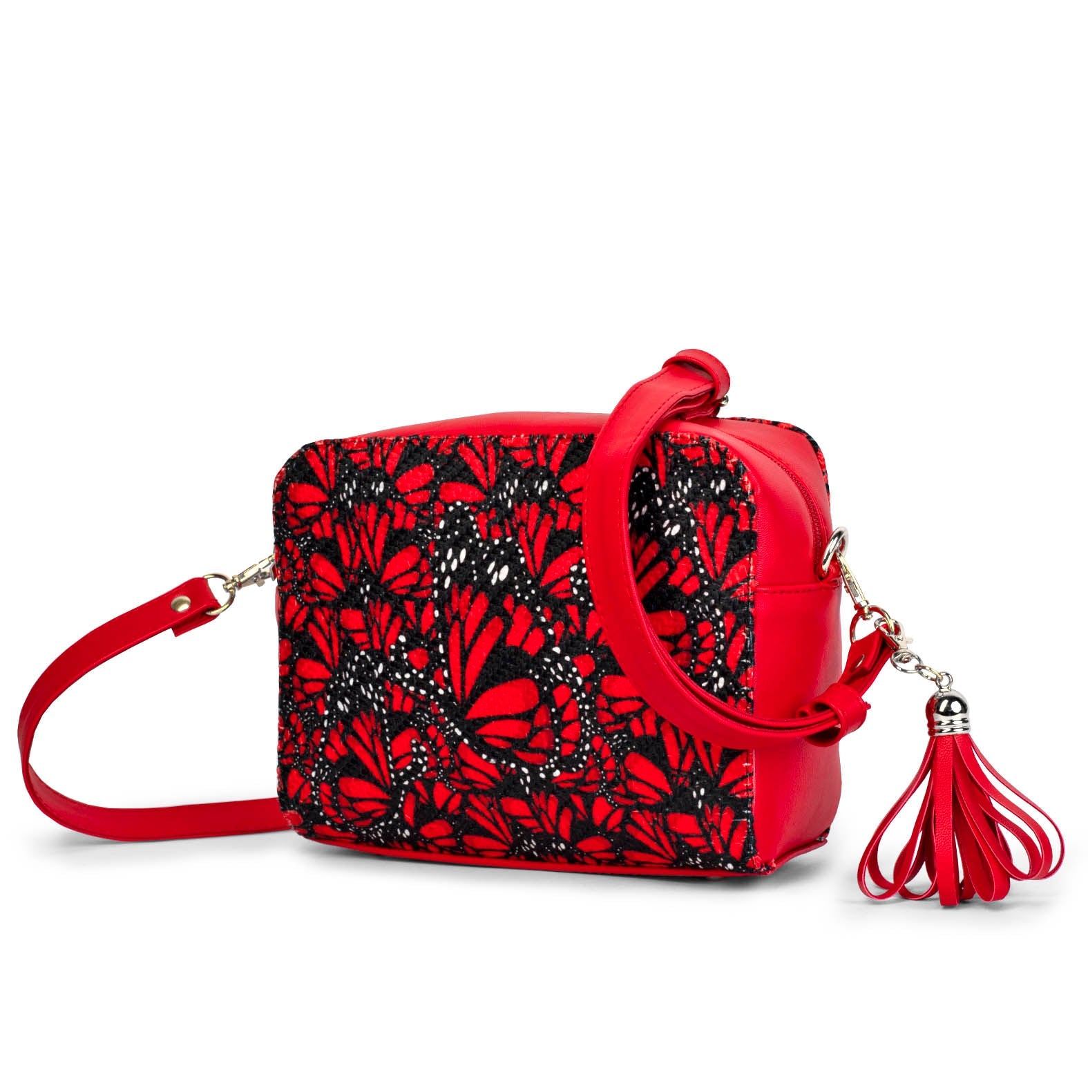BANDOLERA CAROLINA XHIAA / ROJO