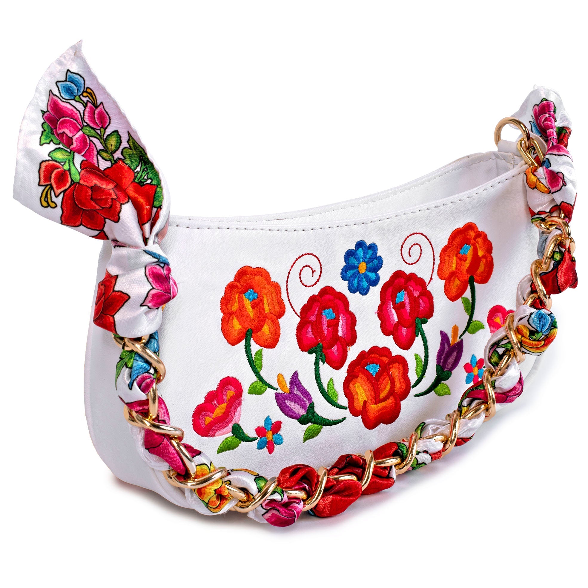 BOLSA PARIS BORDADO FLORAL
