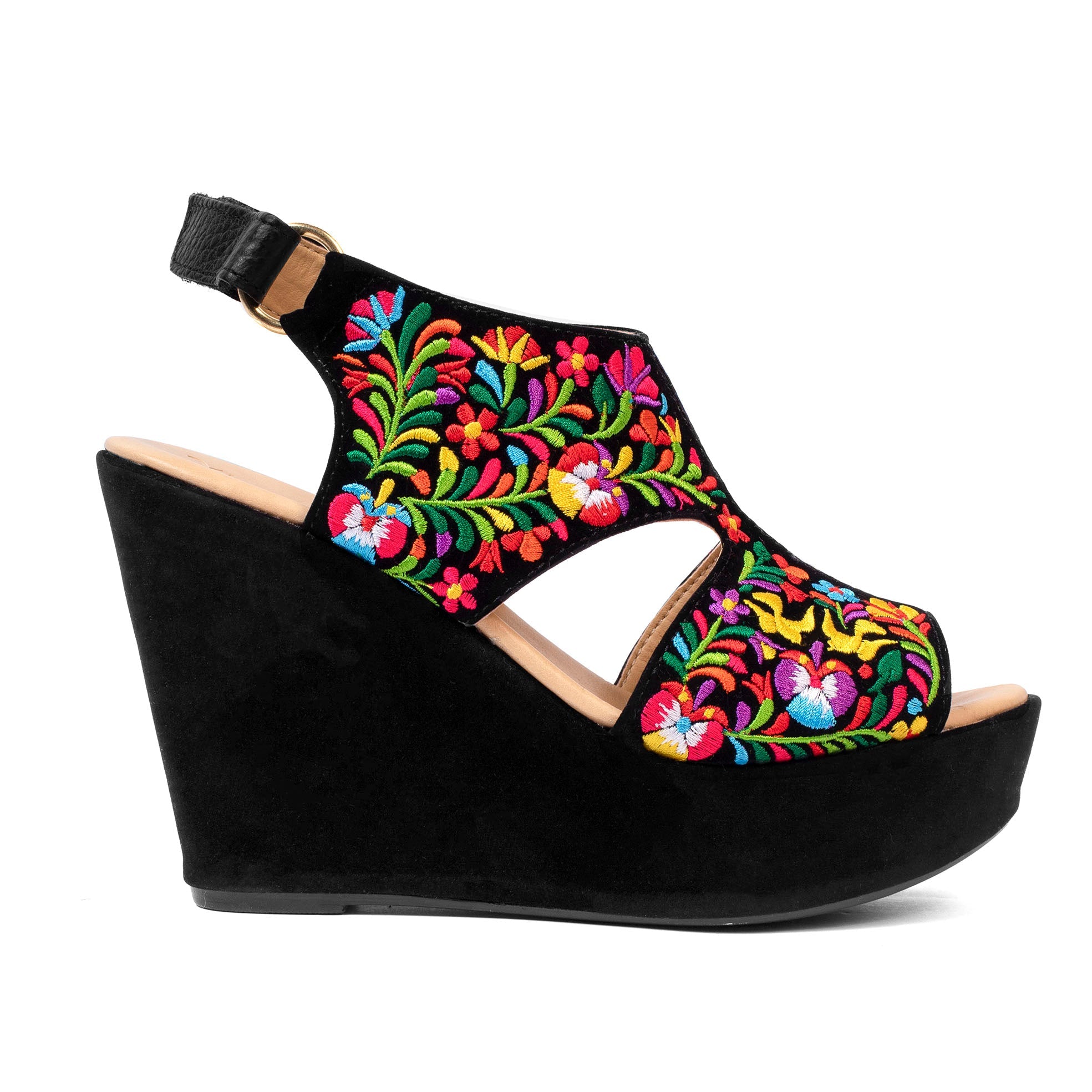 XIOMARA BORDADO VALLES / MULTICOLOR TERCIOPELO