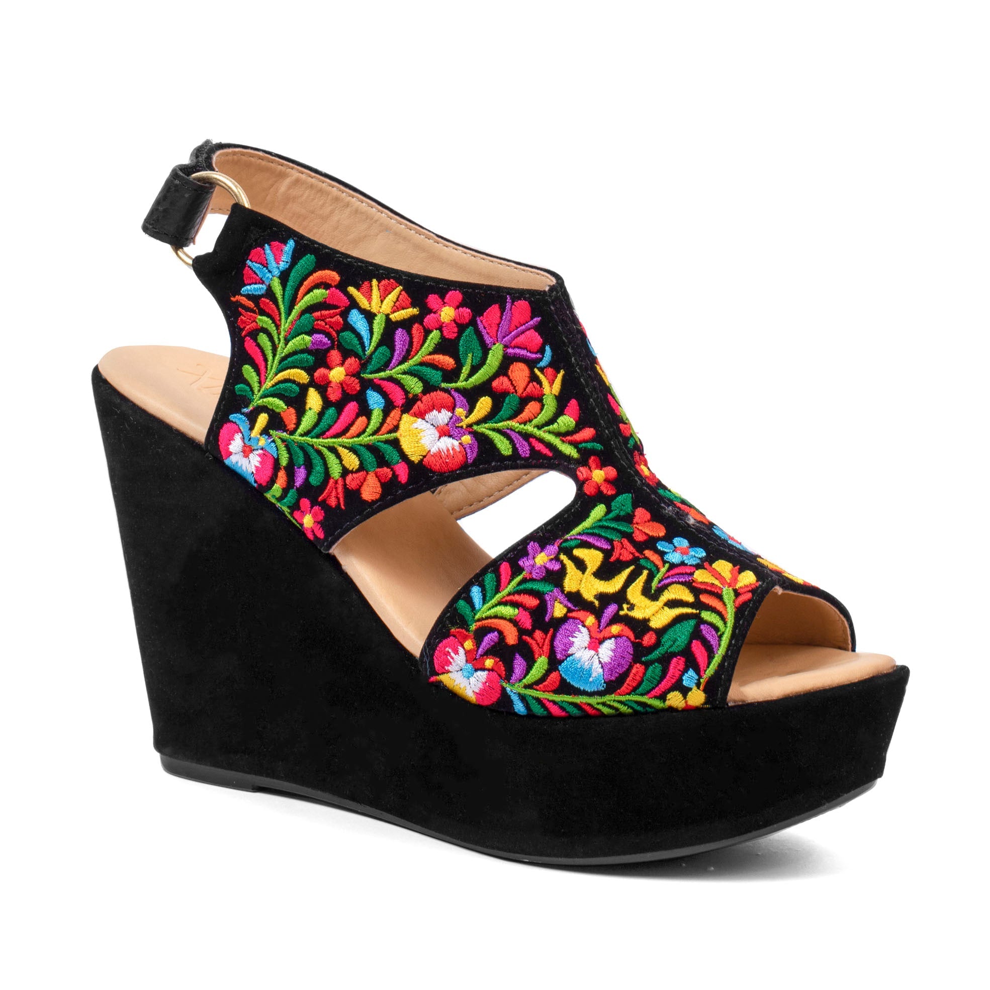 XIOMARA BORDADO VALLES / MULTICOLOR TERCIOPELO
