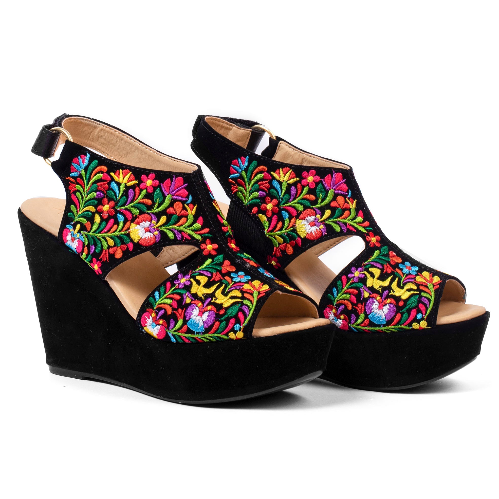 XIOMARA BORDADO VALLES / MULTICOLOR TERCIOPELO