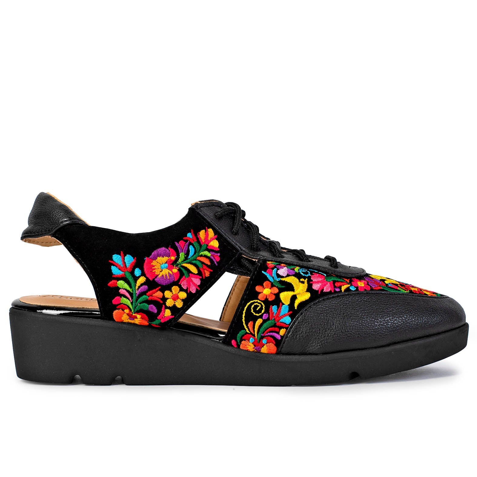 ITALIA BORDADO VALLES NEGRO