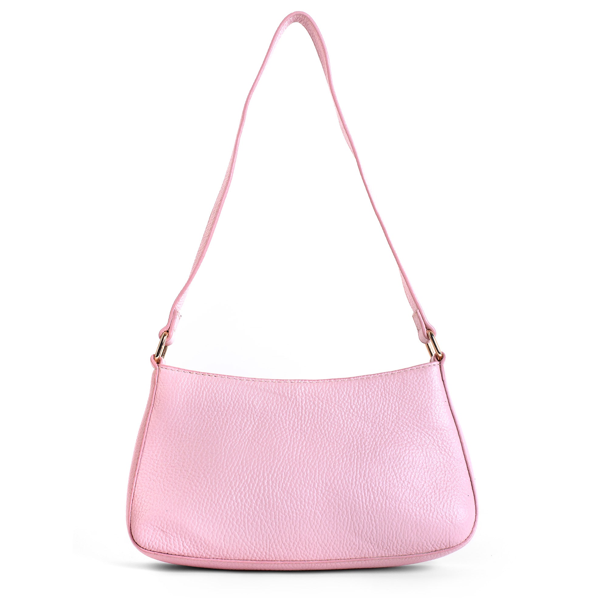 BOLSA JIMENA BORDADO FLORAL TERNERA ROSA