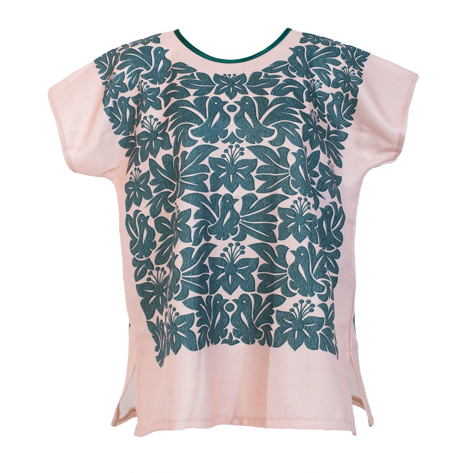 BLUSA HUIPIL LOLIS PALOMA VERDE F/BGE