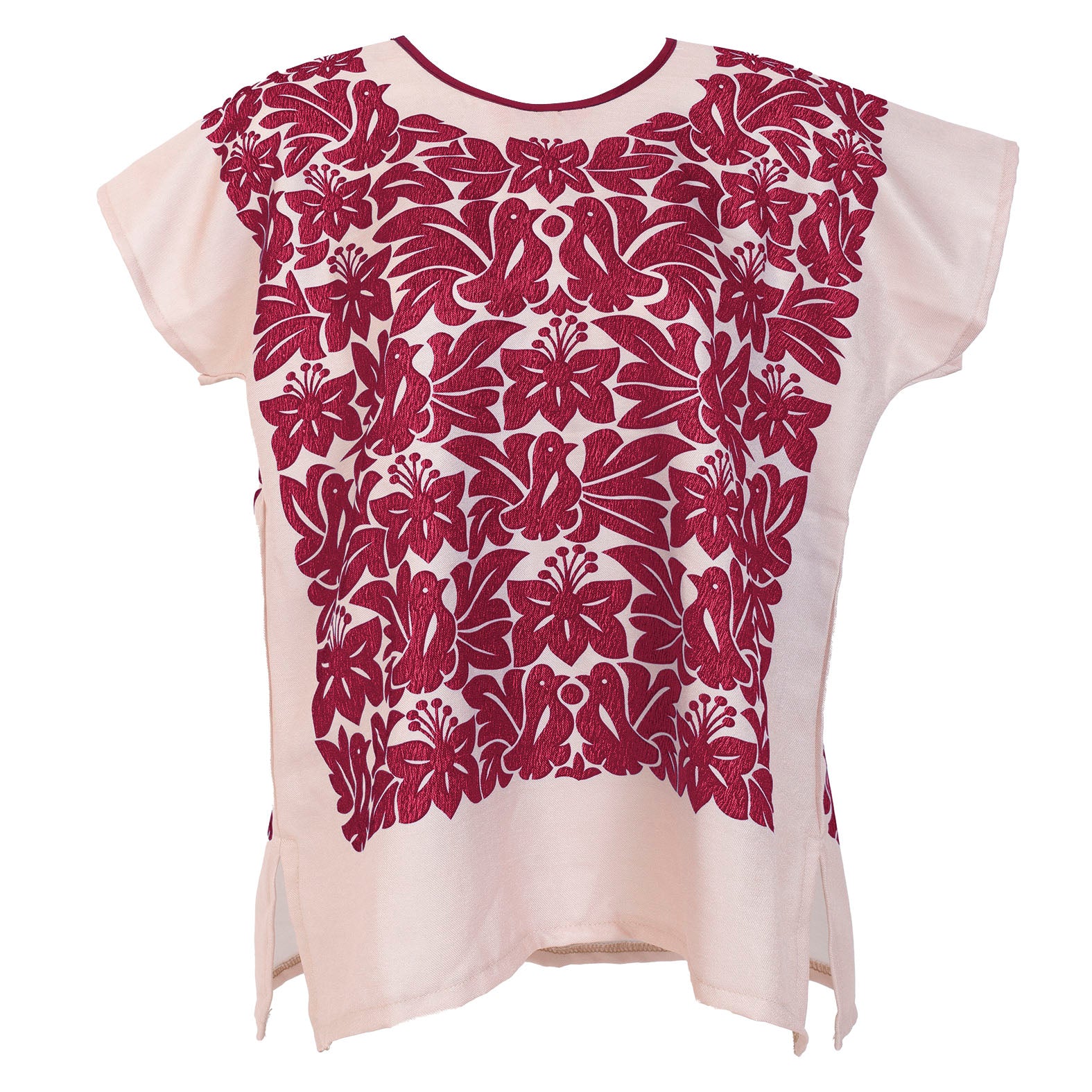 BLUSA HUIPIL LOLIS PALOMA VINO F/BGE