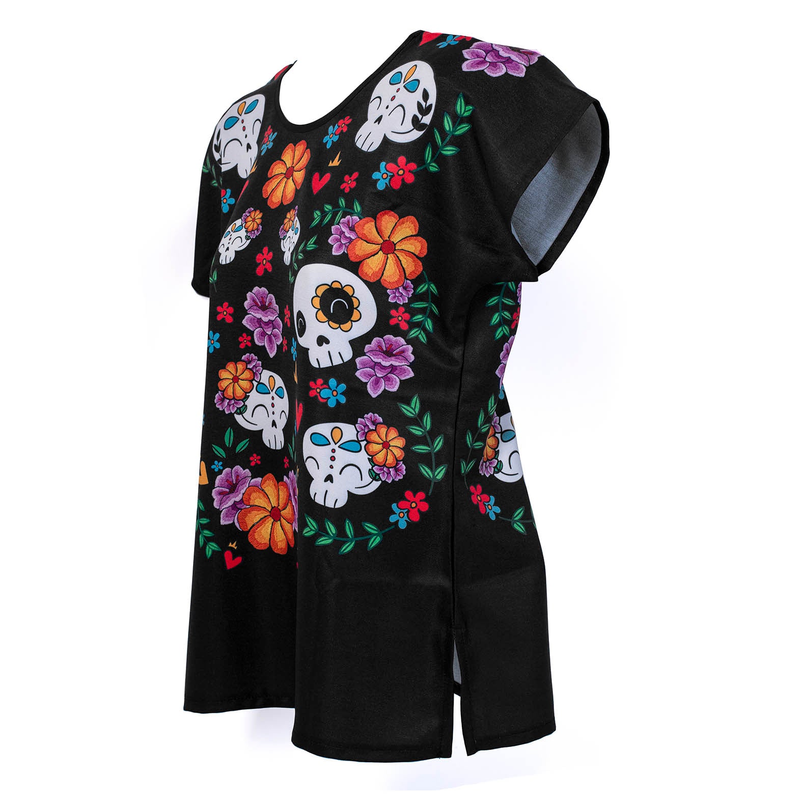 BLUSA HUIPIL LOLIS CALAVERITAS F/NG