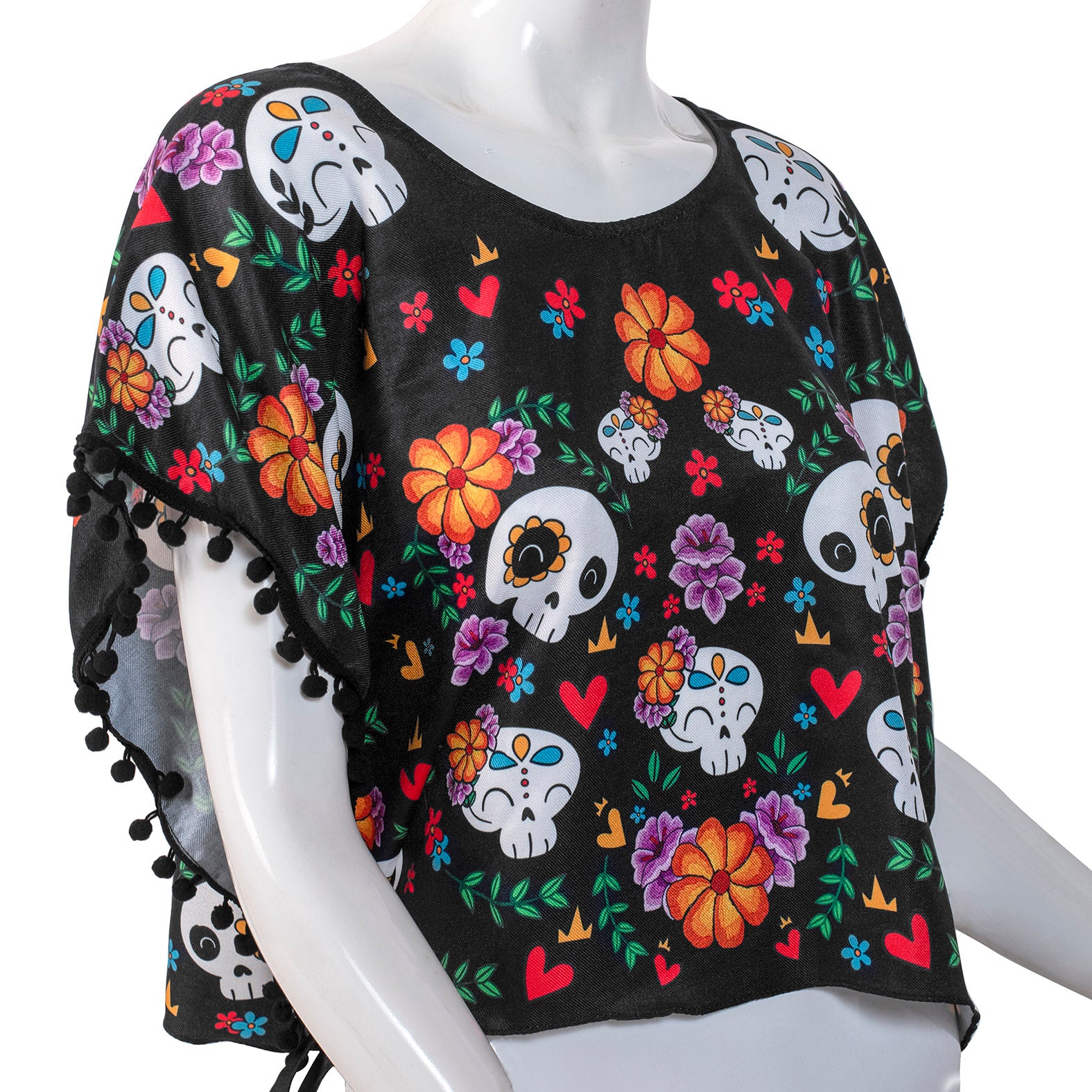 BLUSA JORONGUITO TX CALAVERITAS F/NG