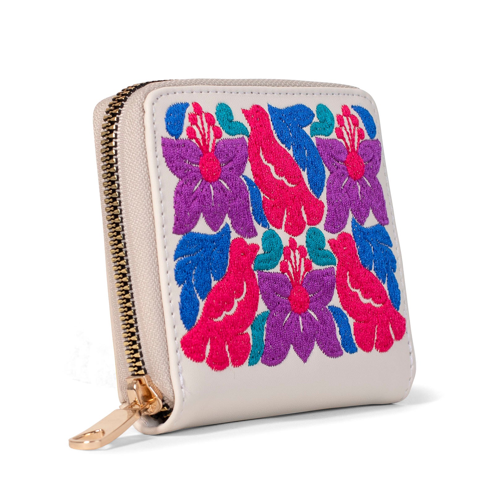 CARTERA CANDY JALAPA PASTEL BORDADO LATTE