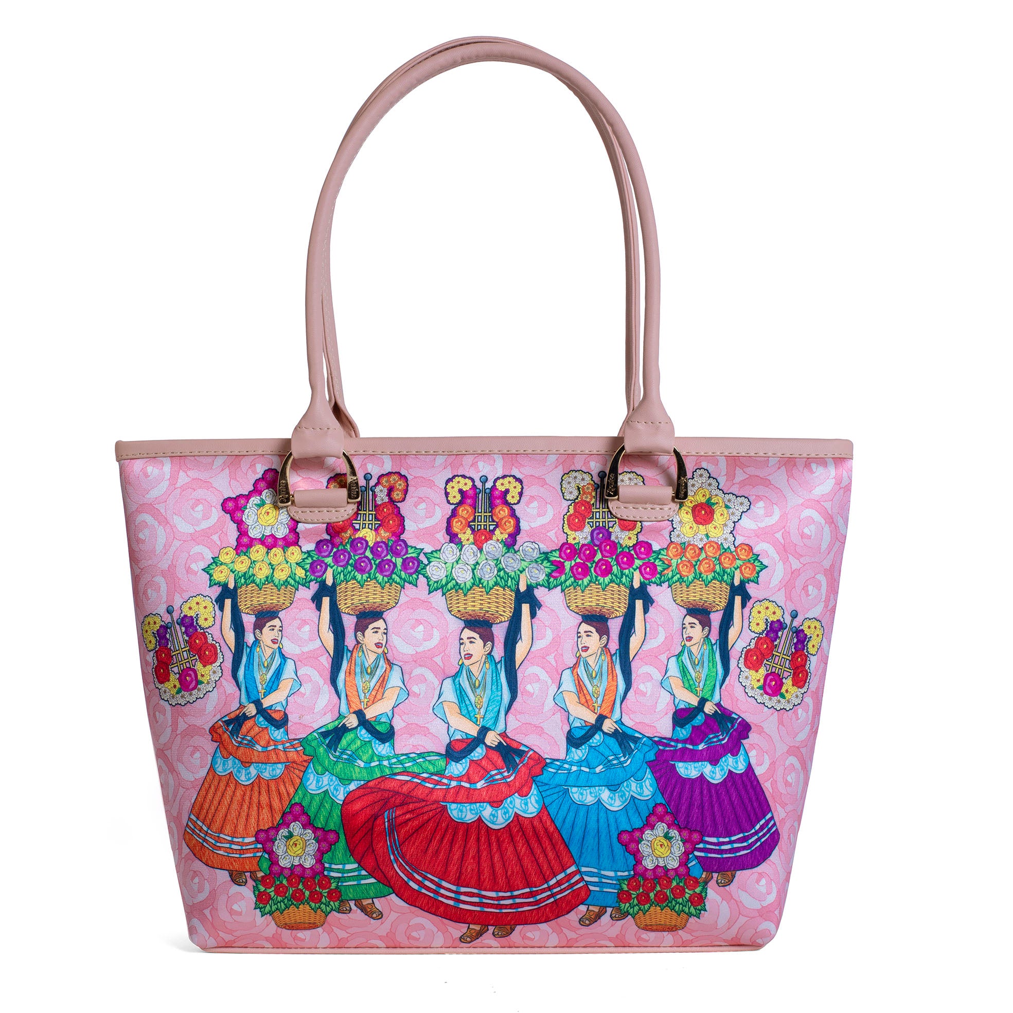 BOLSA JACKELINE TX CHINA OAXAQUEÑA ROSA SINT ROSA